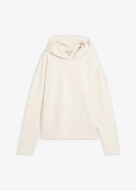 Felpa con cappuccio in morbido punto di Roma