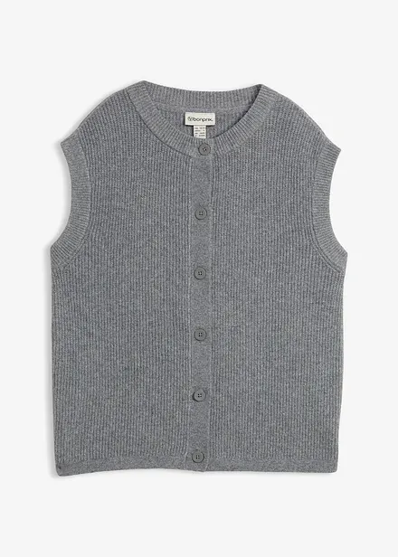 Gilet in maglia a filato grosso