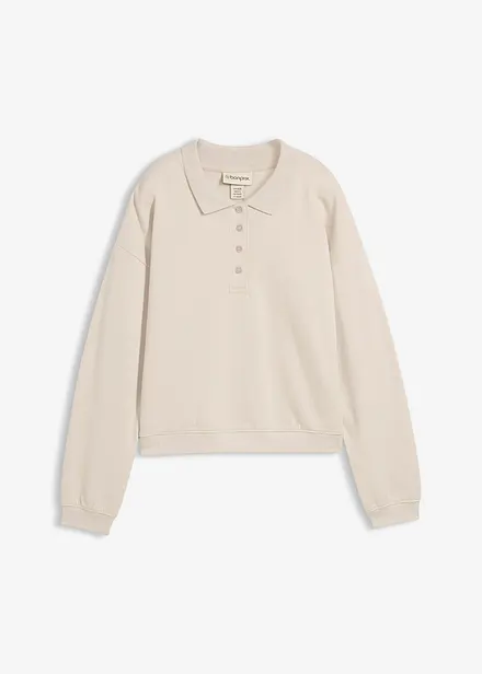 Felpa in puro cotone biologico