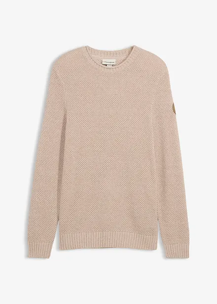 Maglione con cotone riciclato