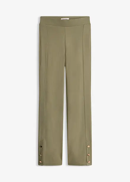 Pantaloni in jersey punto di Roma