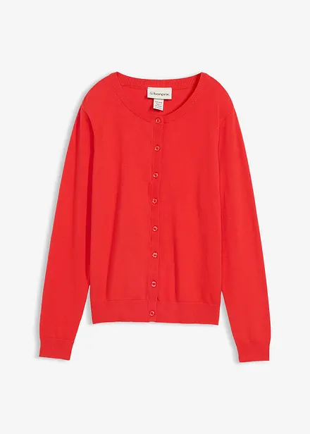 Cardigan in filato fine