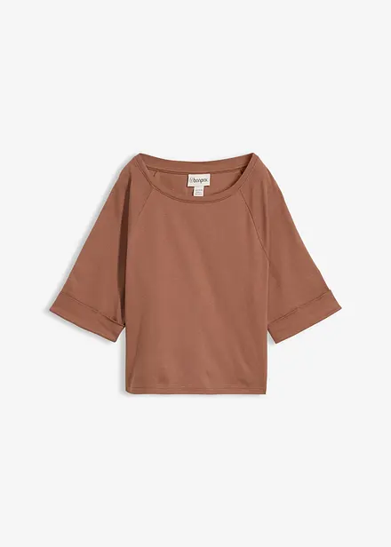 Maglia raglan in cotone biologico pesante