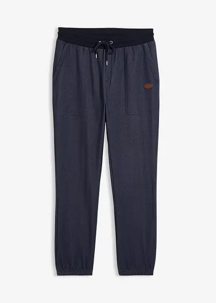 Pantaloni da jogging effetto denim