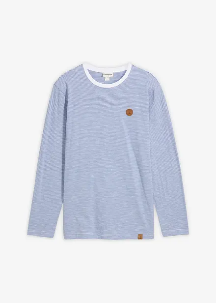 Maglia a maniche lunghe in puro cotone biologico