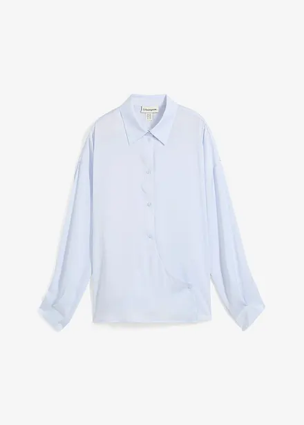 Camicia in satin fluente