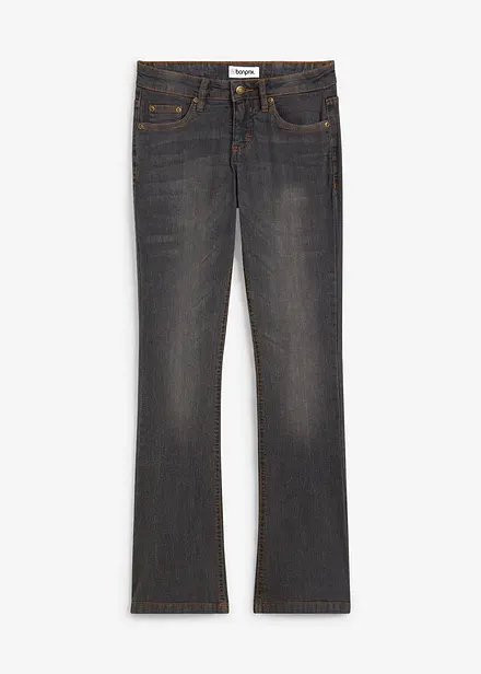 Jeans elasticizzati bootcut, vita media
