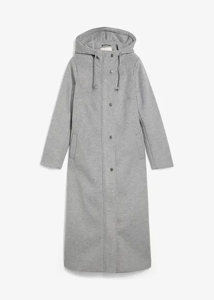 Cappotto lungo in simil lana