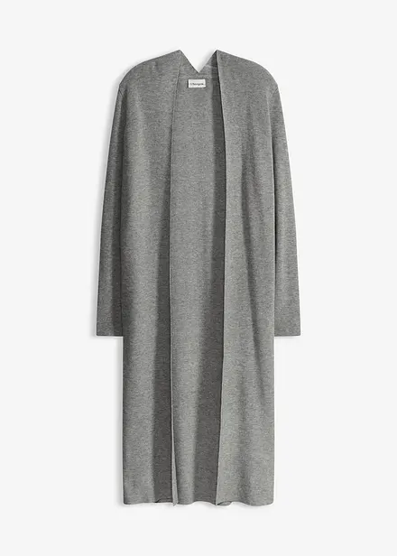 Cardigan lungo con viscosa