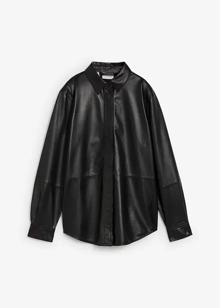 Camicia in nappa d'agnello