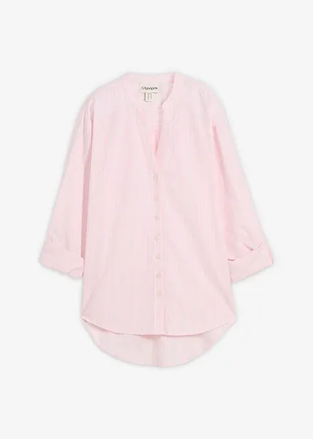 Camicia in misto seta