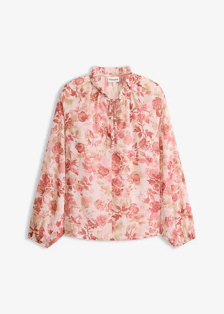 Tunica di chiffon con laccetti