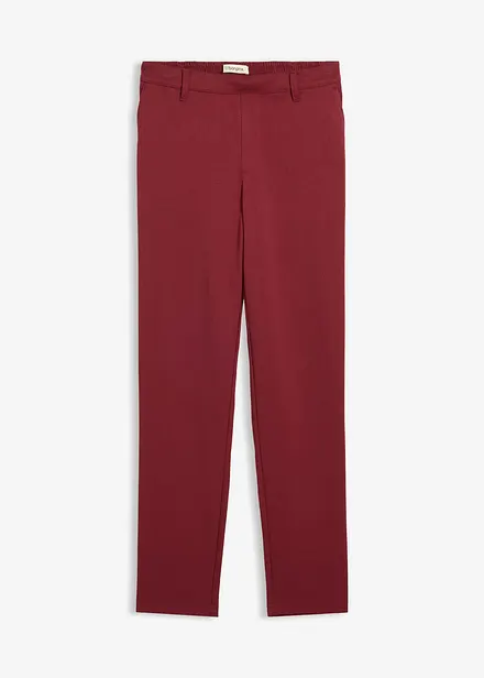 Pantaloni chino in misto viscosa