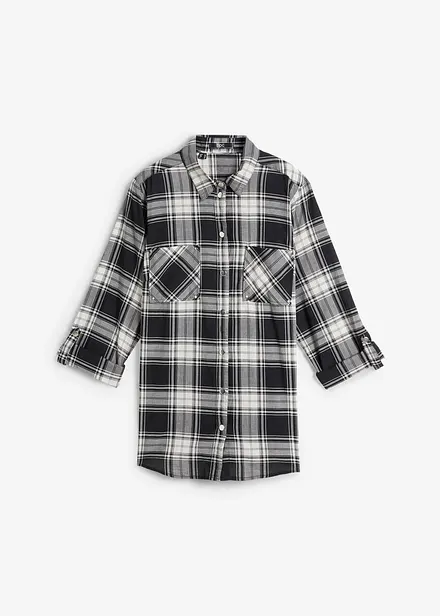 Camicia a quadri in puro cotone