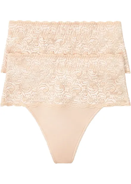 Perizoma con effetto modellante medio (pacco da 2)