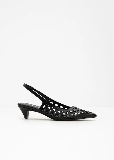 D&eacute;collet&eacute; slingback con cut-out