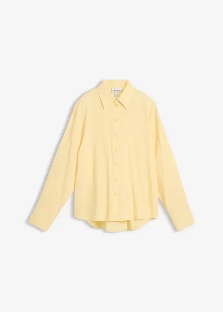 Camicia in misto viscosa fluente