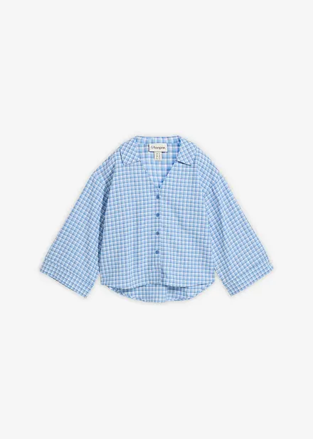 Camicia in misto lino fresco e leggero