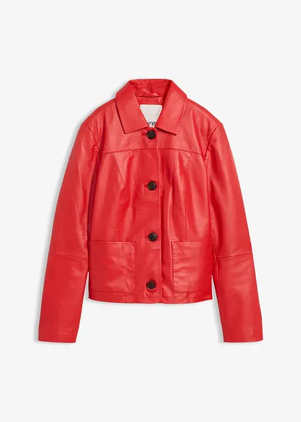 Giacca corta in nappa d'agnello