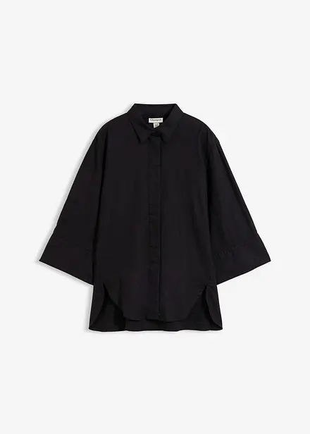 Camicia in misto lino fresco