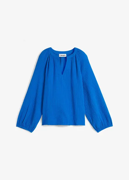 Blusa oversize in mussola
