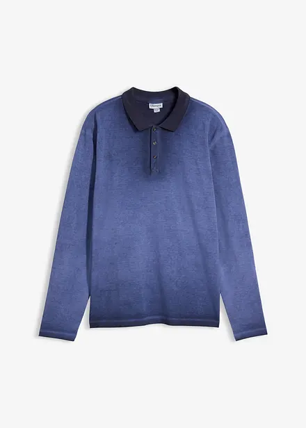 Polo a maniche lunghe in piquet robusto