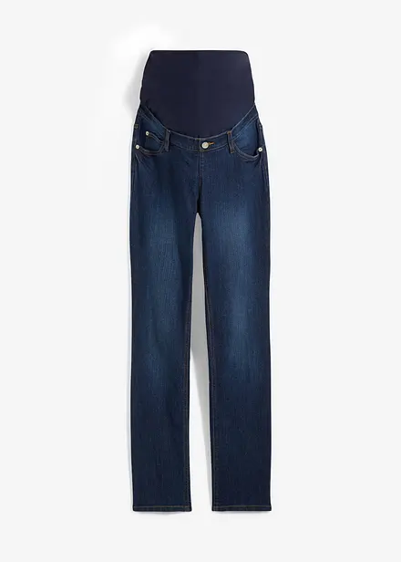 Jeans pr&eacute;maman con cotone biologico, straight