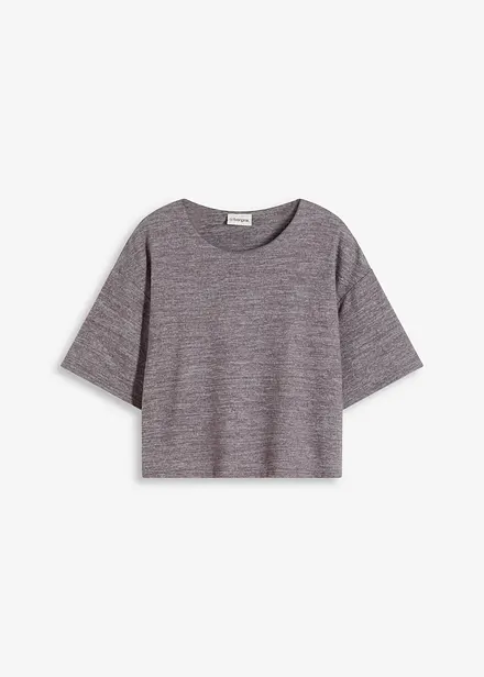 T-shirt boxy cropped
