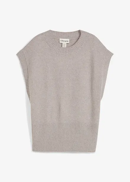 Gilet in maglia oversize