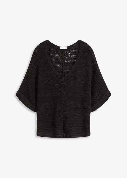 Maglione in filato a fettuccia