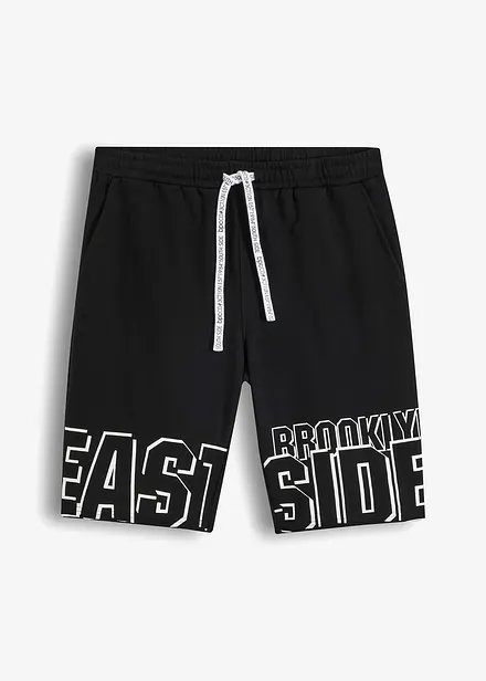 Bermuda in felpa di puro cotone biologico