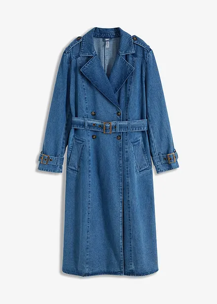 Trench in denim