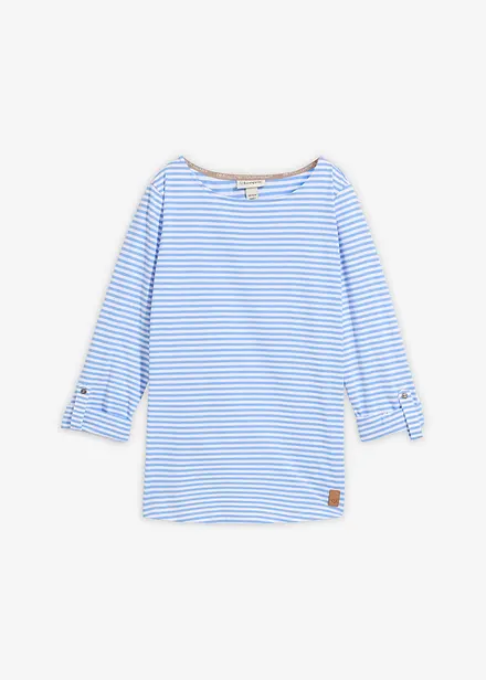 Maglia a maniche lunghe in puro cotone