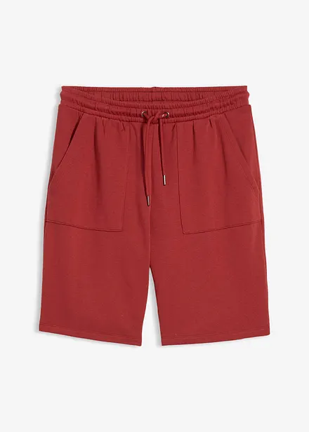Shorts in felpa con tasche