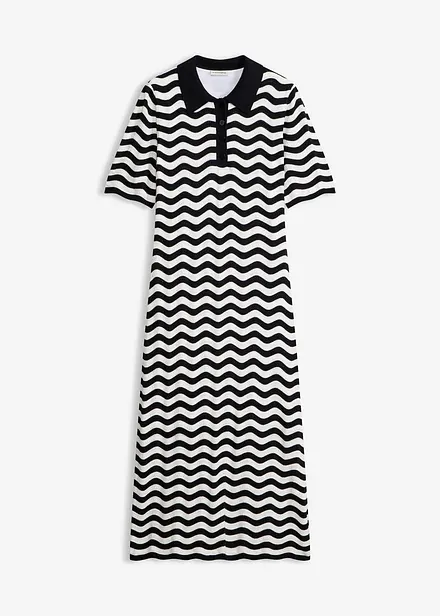 Abito in maglia di puro cotone