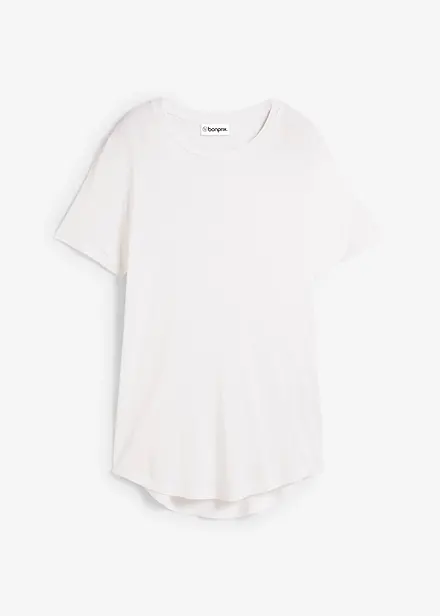 Maglia lunga in viscosa morbida