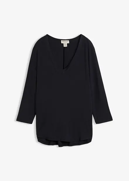 Maglia in misto viscosa fluente