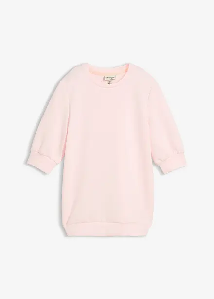 Felpa larga effetto neoprene