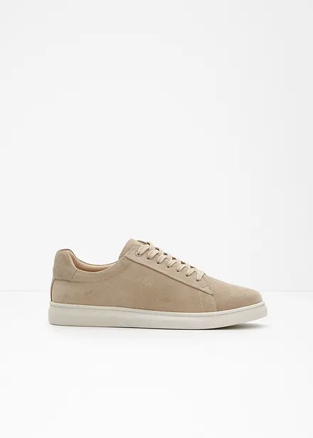 Sneaker in pelle scamosciata