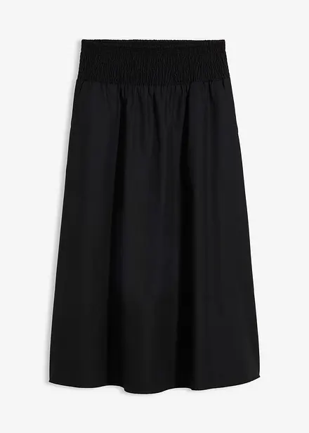 Gonna midi in puro cotone