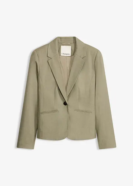 Blazer con tasche a filetto petite