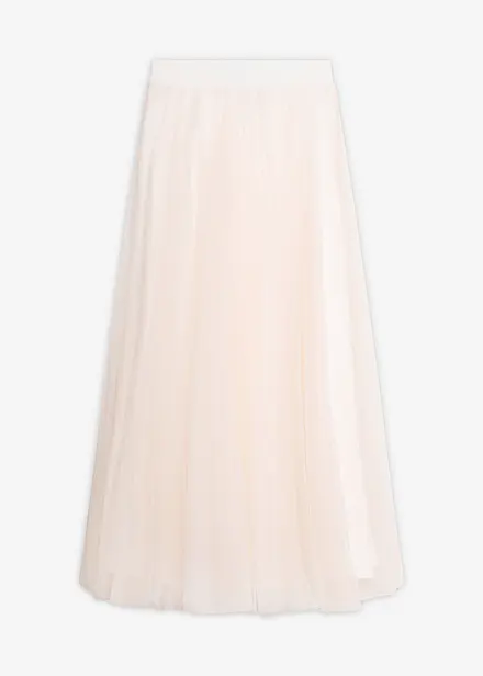Gonna lunga in tulle delicato