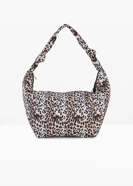 Borsa a tracolla leopardata
