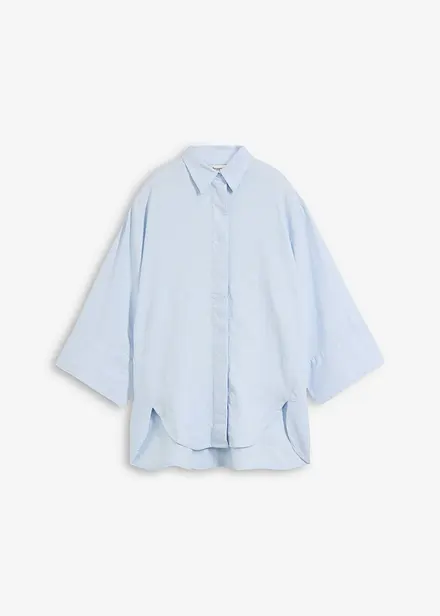 Camicia in misto lino fresco