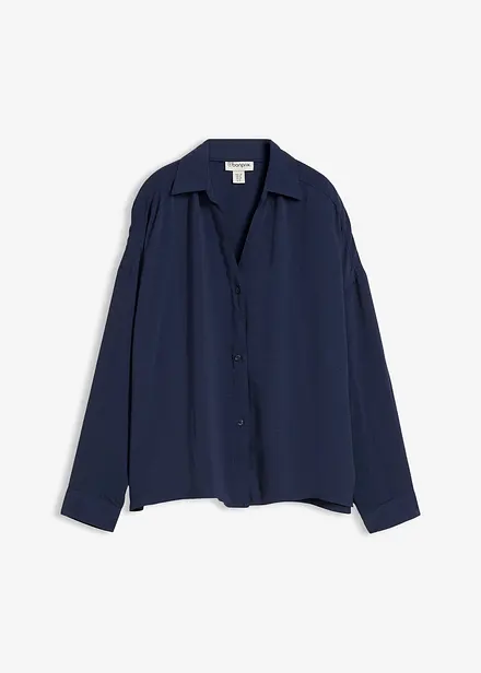 Blusa in cr&ecirc;pe leggero