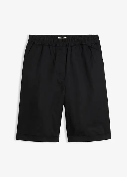 Bermuda in misto cotone paper touch