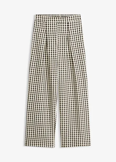 Pantaloni larghi con pinces