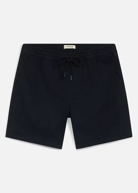Shorts relaxed fit con elastico in vita