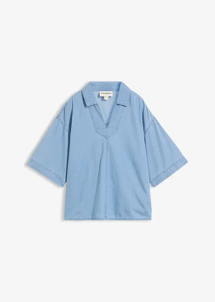 Tunica in jeans di cotone biologico