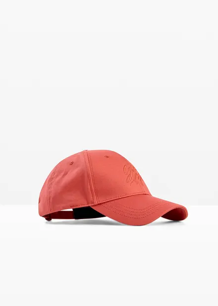 Cappello con visiera e ricamo